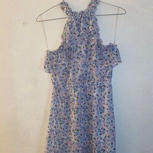 GB Girls Lavender Floral Dress Size L